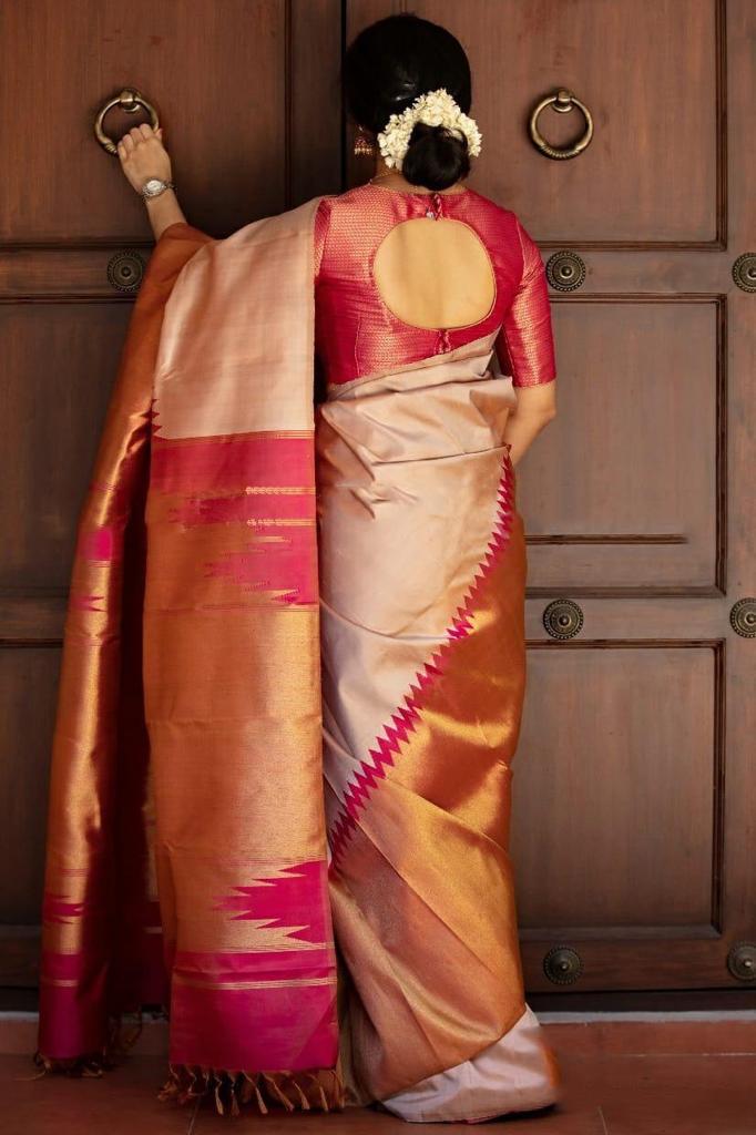 Marvellous Soft Silk Saree With Blouse Piece
