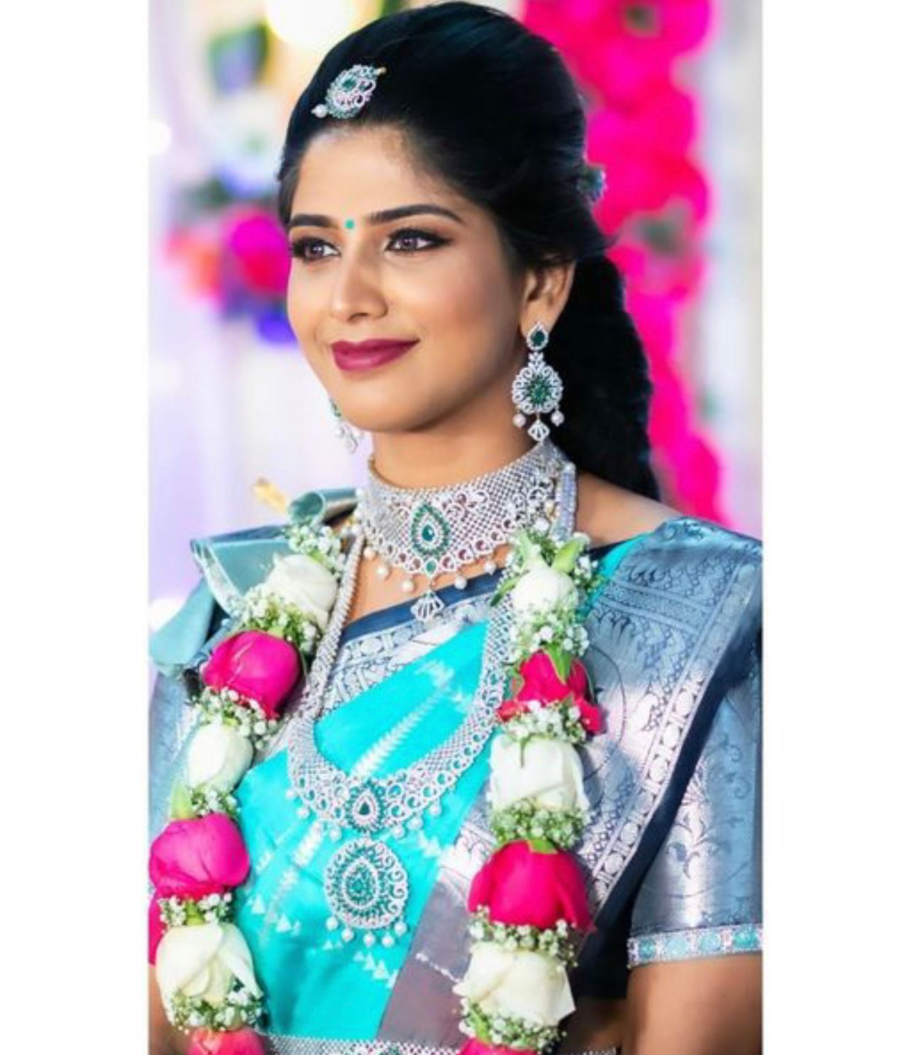 Marvellous Sky Blue Banarasi Soft Silk Saree With Blouse Piece