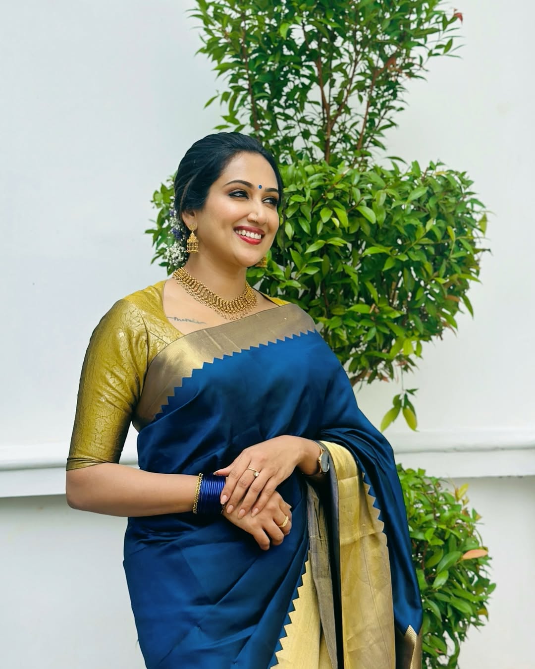 Teal Color Banarasi Soft Silk Saree With Blouse Piece