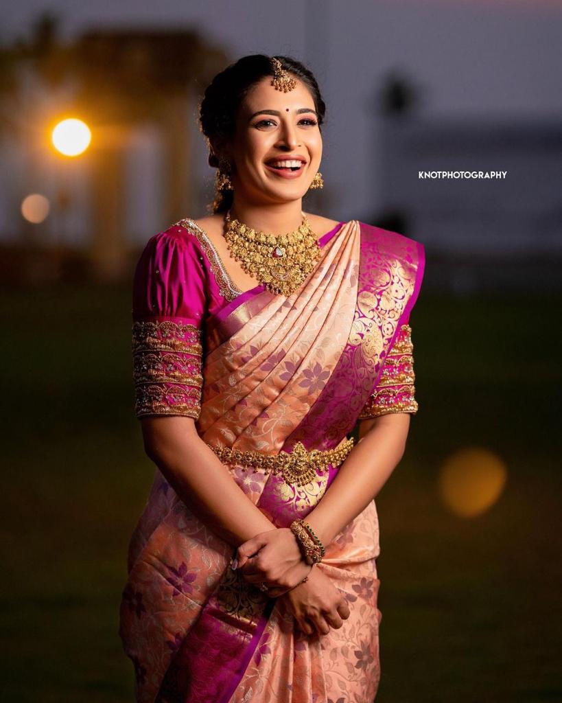 Ideal Pink Soft Silk Saree With Blouse Piece
